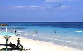 The magnificent white sand beach at Silver Sands, Jamaica, is available to all owners and their guests- that's you.
