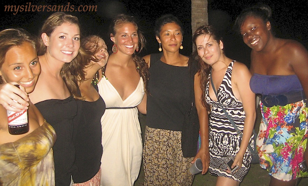 students from usd at farewell party silver sands jamaica 2011
